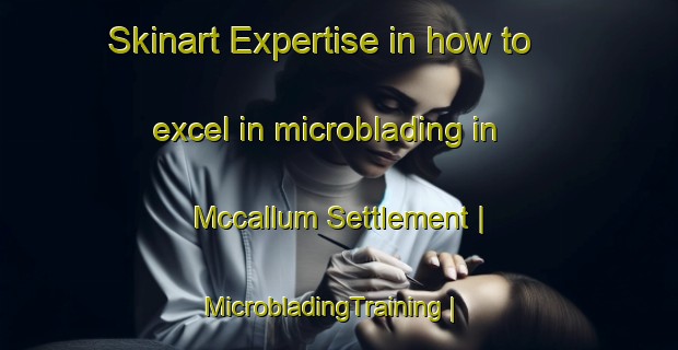 Skinart Expertise in how to excel in microblading in Mccallum Settlement | MicrobladingTraining | MicrobladingClasses | SkinartTraining-Canada